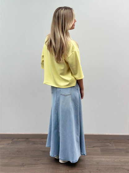 Lexi T-shirt | Geel