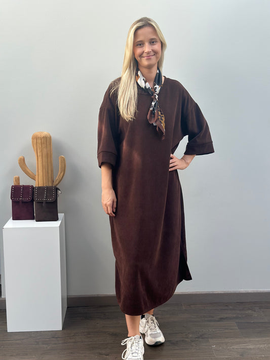 Nela dress | Bruin