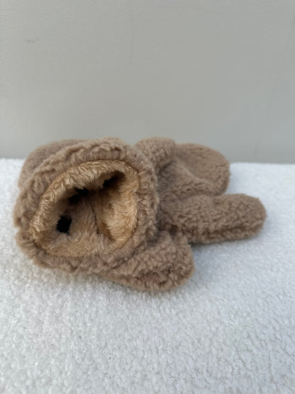 Wanten teddy beige