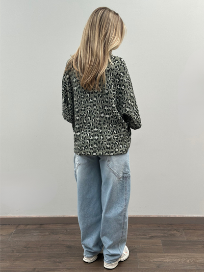 Leo blouse | Kaki