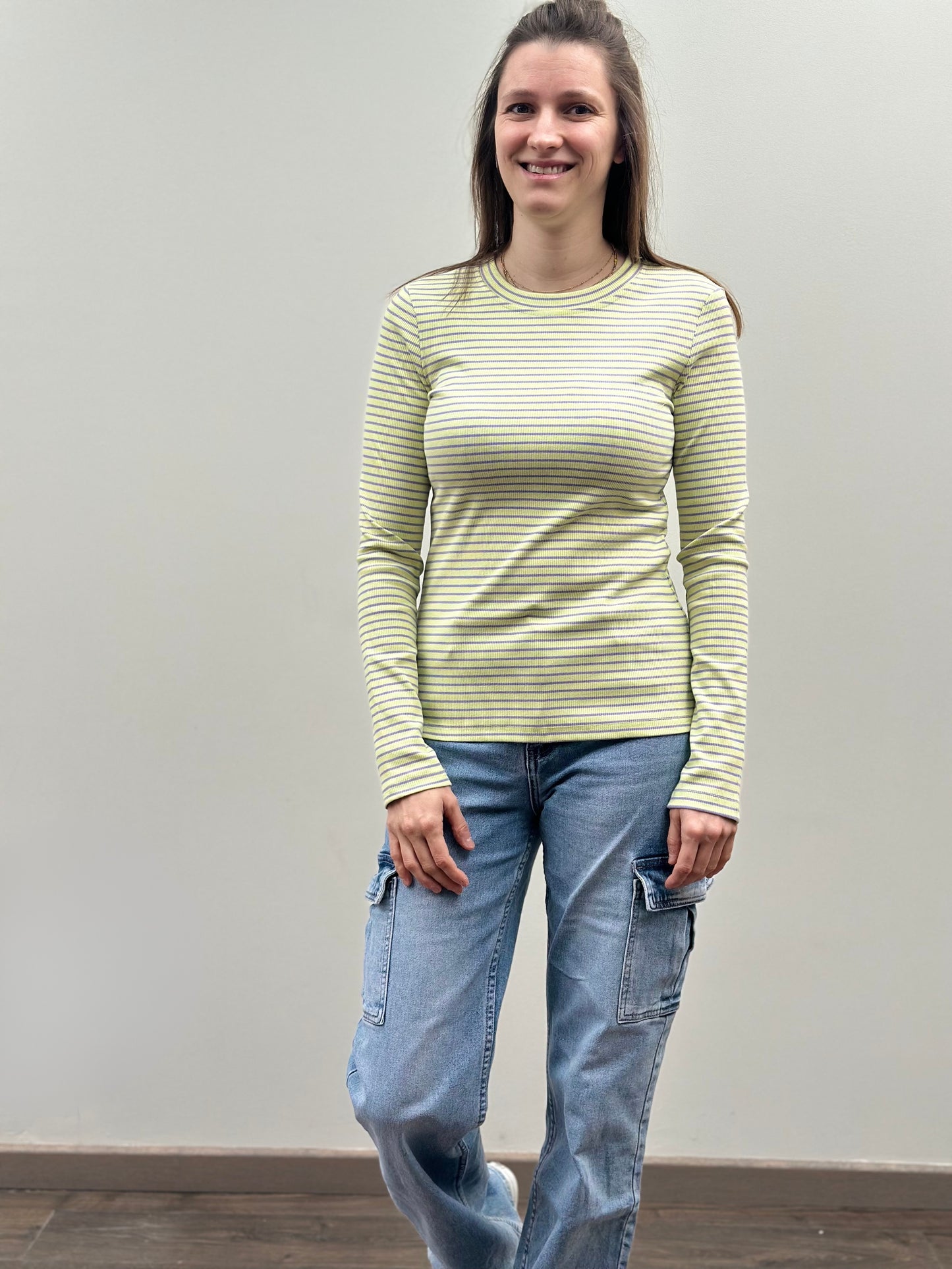 Rani T-shirt | Limoengroen
