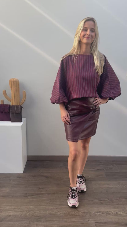 Kali Blouse | Bordeaux